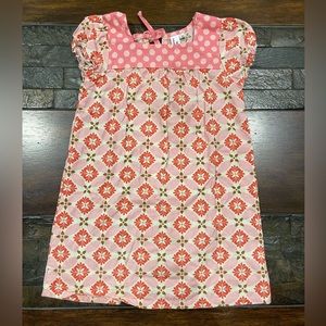 Blueberry Twirl Girls Dress